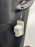 Toilet earrings, fun novelty jewellery earrings, gifts for plumber, kawaii earrings, toilet roll earrings, quirky secret Santa gifts,