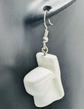 Toilet earrings, fun novelty jewellery earrings, gifts for plumber, kawaii earrings, toilet roll earrings, quirky secret Santa gifts,