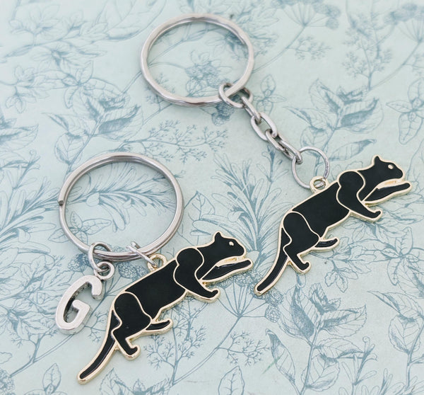 Black panther keyring, black panther lover gifts, wild cat lover gifts, gifts for cat lovers, zoologist gift ideas, zoo lover gifts,