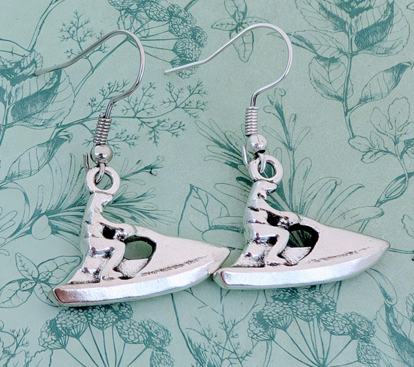 Jet ski earrings, jet ski lover gifts, jet ski themed, jet ski accessories, sport earrings, sports lover gifts, water sports lovers,