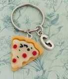 Fun novelty pizza keychain, pizza lover gifts, food lover gifts, pizza themed gifts, pizza inspired friend gifts, pizza chef gifts,