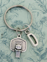 Basketball player keyring, basketball player gifts, basketball mom, basketball themed, sports lover gifts, sports inspired keyring,