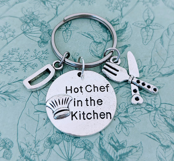 Chef personalised Keyring