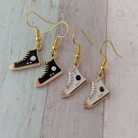 Athlete earrings, shoe earrings, runner earrings, runner gifts, runner lovers, athlete gifts, athlete inspired, bridal party earrings,