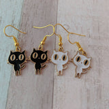 Cat earrings, cat jewelry, novelty earrings, novelty jewelry, animal lover gifts, animal jewelry, animal earrings, pet earrings,