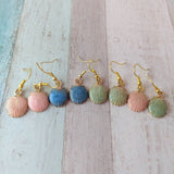 Seashell earrings, beach jewelry, beach earrings, clam earrings, ocean earrings, shell earrings, gifts for her, dangly earrings,