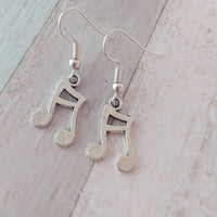 Music note earrings, music jewellery, music lover gifts, songwriter gifts, gift for musicians, musician jewellery,music graduation gifts,