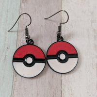 Gamer earrings, gamer jewelry, gamer lover gifts, gamer geek gifts, video game lovers, gifts for video players, animation earrings,