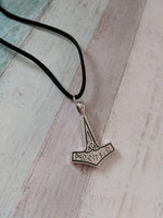 Mjolnir necklace, mjolnir jewelry, Viking necklace, gifts for him, fandom necklace, fandom jewelry, mens necklace, birthday gifts,