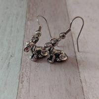 Dog earrings, dog jewelry, gifts for dog lovers, dog mom gifts, dog walker gifts, vet earrings, vet gifts, dog inspired, puppy inspired,