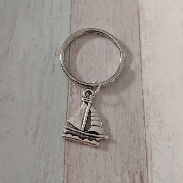 Boat keyring, boating gifts, gifts for him, gifts for boyfriend, boat keychain, travel keyrings, nautical keyring, boating keyring,