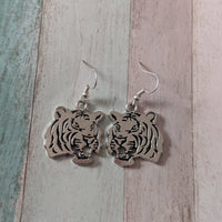 Tiger earrings,