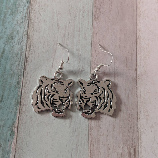 Tiger earrings,