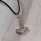 Mjolnir necklace, mjolnir jewelry, Viking necklace, gifts for him, fandom necklace, fandom jewelry, mens necklace, birthday gifts,