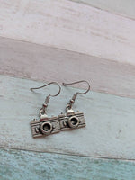 Camera earrings, photography jewelry, actress gift, selfie earrings, camera jewelry, photography earrings, gifts for her, photographer gift,