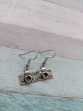 Camera earrings, photography jewelry, actress gift, selfie earrings, camera jewelry, photography earrings, gifts for her, photographer gift,