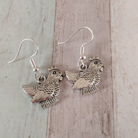 Chicken earrings,