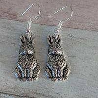 Rabbit earrings, rabbit jewellery, animal earrings, animal jewellery, bunny earrings, rabbit gifts, animal lover, pet gifts, sister gifts,