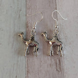 Camel earrings, camel jewellery, camel gifts, animal lover gifts, animal jewelry, desert jewelry, African earrings, gifts for her, bff gifts