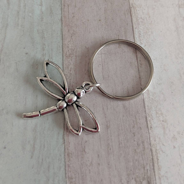 Dragonfly keyring, bag charm, dragonfly gift, animal gift, animal keyring, sister gifts, bff gifts, dragonfly accessories, gifts for her