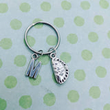 Cornish pasty keyring, pasty gifts, food keyring, food gifts, baking gift, baker gift, Cornish keyring, Cornish gifts, sister gifts,