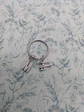 Helicopter keyring, personalised keyring, pilot gifts, bff gifts, boyfriend gifts, helicopter gifts, chopper gifts, chopper keychain,