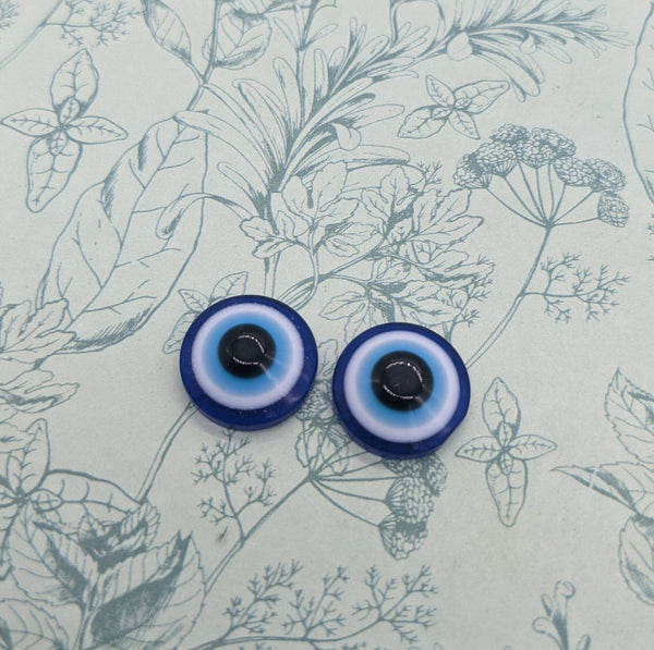 Evil eye studs, earring studs, evil eye gifts, bff gifts, sister gifts, eye earrings, protection gifts, Greek jewelry, Greek eye, symbolism,