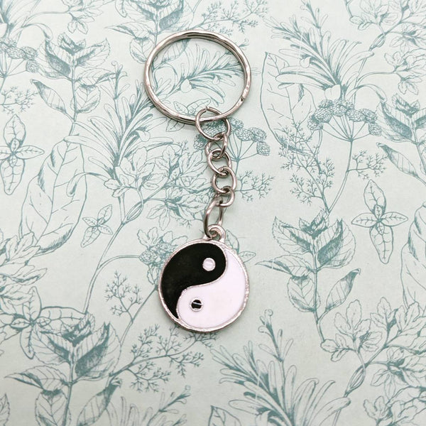 Ying Yang keyring, Ying Yang jewellery, Ying Yang gifts, friend gifts, sister gifts, bff gifts, yoga gifts, Buddhism, tai chi gifts,