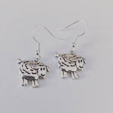 Sheep earrings,