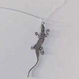 Lizard necklace, lizard lover gifts, lizard jewelry, reptile jewellery, sister gifts, gifts for her, reptile necklace, stocking stuffers,