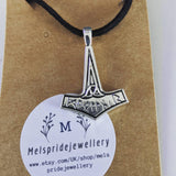 Mjolnir necklace, mjolnir jewelry, Viking necklace, gifts for him, fandom necklace, fandom jewelry, mens necklace, birthday gifts,