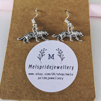 Tiger earrings,