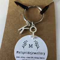 Feminist keyring, initial keyring, gifts for her, personalised keyring, sister gifts, womens accessory, girls keyring, bff gifts, Venus gift