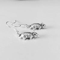 Rat earrings,