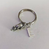 Rat keyring personalised,