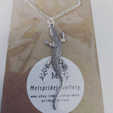 Lizard necklace, lizard lover gifts, lizard jewelry, reptile jewellery, sister gifts, gifts for her, reptile necklace, stocking stuffers,