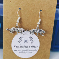 Tiger earrings,