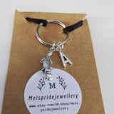 Platypus keychain, personalised