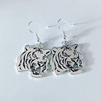 Tiger earrings,