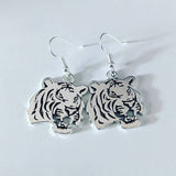 Tiger earrings,