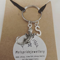 Crocodile keyring, alligator keychain, crocodile gifts, reptile lovers, reptile gifts, sister gifts, bff gifts, bag charm, initial keychain