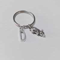 Rat keyring personalised,