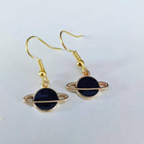 Planet earrings, Saturn earrings, geek gifts, space jewellery, galaxy earrings, galaxy jewellery, gifts for her, geek earrings, bff gifts