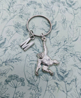 Monkey keyring,