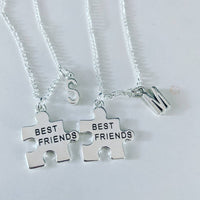 Best friend necklace, best friend gifts, bff gifts, personalised best friend necklace, bestie gifts, friend gift, friendship pendant,