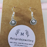 Clamshell earrings, seashell earrings, beach earrings, summer earrings, mermaid earrings, gifts for her, nautical earrings, pearl earrings