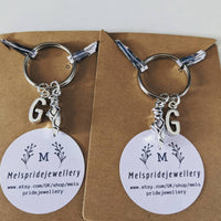 Ballerina keychain, ballerina gifts, ballerina keyring, Ballet gifts, dancer keyring, dancer gifts, squad keyrings, girl gifts, initial gift