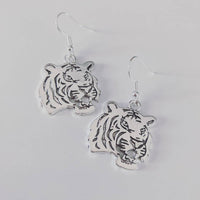 Tiger earrings,