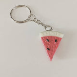 Fruit keyring, watermelon keyring, fruit lover gifts, foodie gifts, sister gifts, kawaii keychain, kawaii gifts, bag charm, charm keyring,