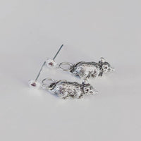 Rat earrings,